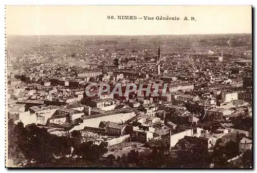 Nimes Cartes postales Vue generale