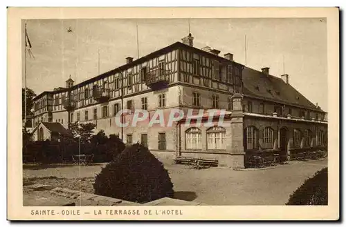 Sainte odile Cartes postales la terrasse de l'hotel