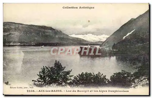 Aix les Bains Cartes postales lac du Bourget et les Alpes dauphinoises