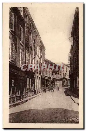 Panissieres Cartes postales Rue de la Republique Bas