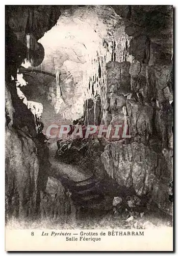 Grottes de Betharram Cartes postales SAlle feerique