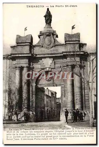 Tarascon Ansichtskarte AK La porte St Jean