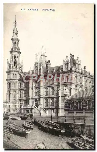 Belgie Belgique Anvers Cartes postales pilotage