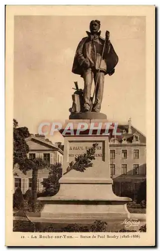 La Roche sur Yon Cartes postales Statue de Paul Baudry (1828 1886)