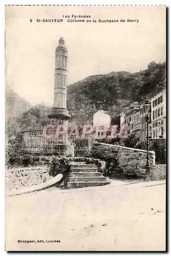 Saint Sauveur Cartes postales Colonne de la duchesse de Berry