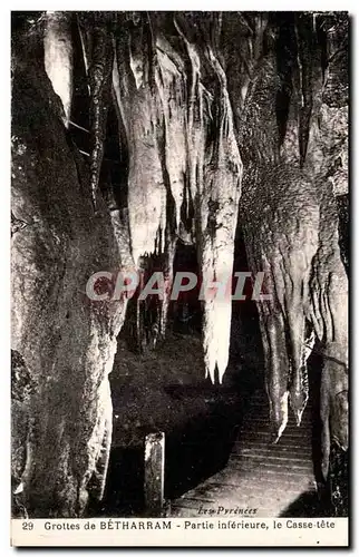 Cartes postales GRottes de Betharram Partie inferieure le casse tete