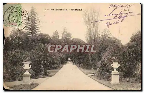 Australie Australia Sydney (timbre Nouvelle CAledonie)