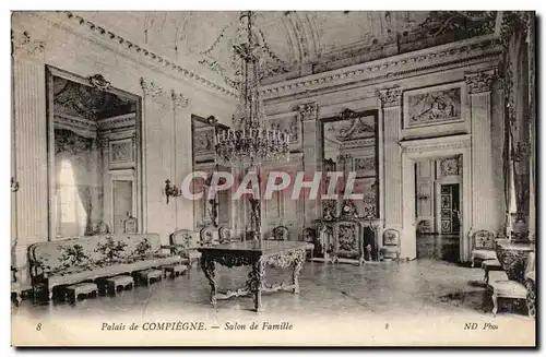 Palais de Compiegne Ansichtskarte AK Salon de famille