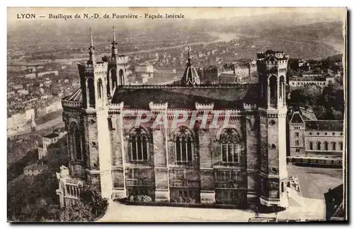 Lyon Ansichtskarte AK Basilique de ND de fourviere Facade laterale