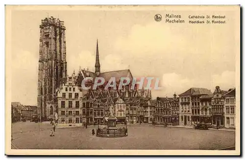 Belgie Belgique Malines CAthedrale St Rombaut