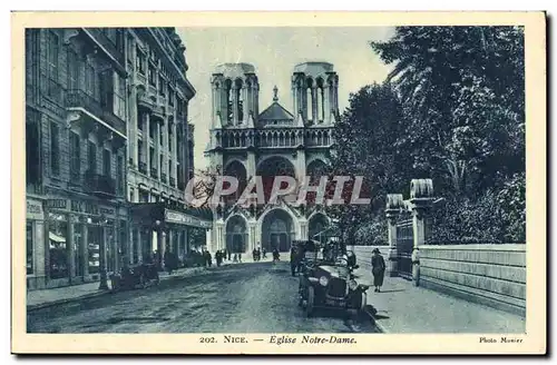 Nice Cartes postales Eglise Notre DAme