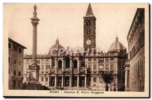 Italie Italia Roma Ansichtskarte AK Basilica S Maria Maggiore