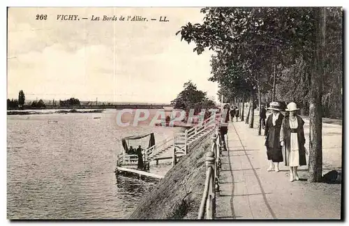 Vichy Cartes postales Les bords de l&#39Allier