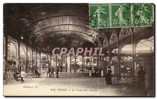 Vichy Cartes postales Le palais des Sources