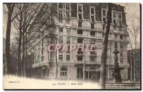 Vichy Cartes postales Hotel Ruhl