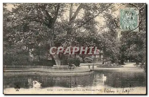 Vichy Ansichtskarte AK Un coin du nouveau parc