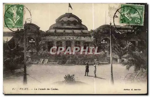 Vichy Cartes postales La facade du casino