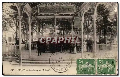 Vichy Cartes postales La source de l&#39hopital