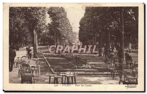 Vichy Cartes postales Parc du casino