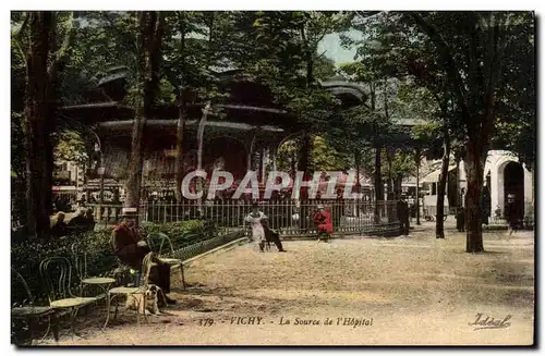 Vichy Cartes postales La source de l&#39hopital