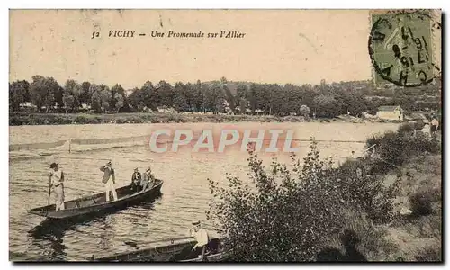 Vichy Cartes postales Une promenade sur l&#39Allier