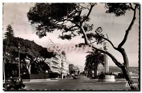 Nice Cartes postales moderne La promenade des Anglais Le Mont Boron