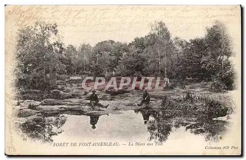 Foret de Fontainebleau Ansichtskarte AK La mare aux Fees