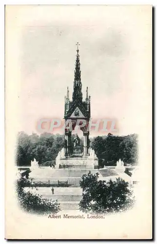 Grande Bretagne Cartes postales Albert Memorial London Londres