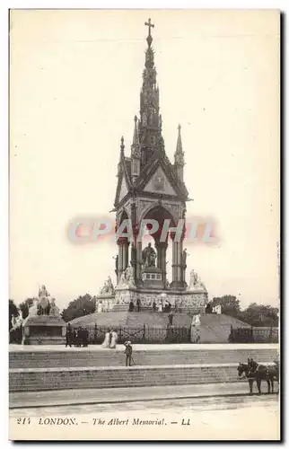 Grande Bretagne Ansichtskarte AK Londres London The Albert memorial