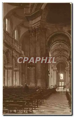 Grande Bretagne Ansichtskarte AK Londres London St Paul&#39s cathedral North Aisle