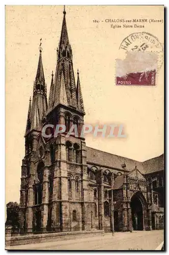 Chalons sur marne Cartes postales Eglise Notre DAme