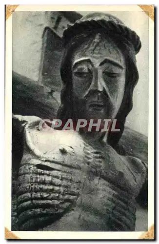 Saint SAvin Cartes postales Christ du 14eme Face oeuvre espagnole