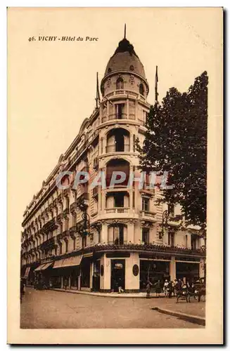 Vichy Cartes postales Hotel du parc