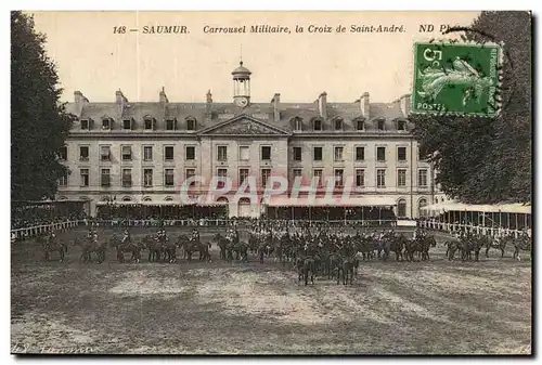 Saumur Cartes postales Carrousel militaire La croix de Saint Andre