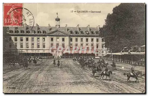 Saumur Cartes postales Carrousel militaire