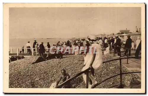 Dieppe Cartes postales La plage