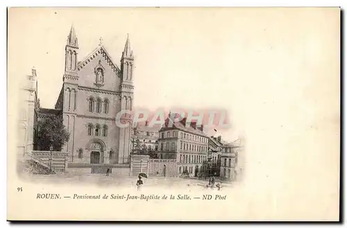 Rouen Cartes postales Pensionnat de Saint Jean Baptiste de la SAlle