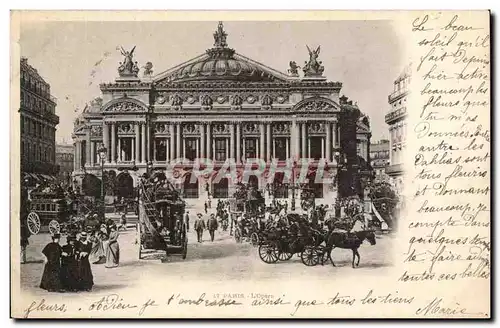 Paris Cartes postales l&#39opera