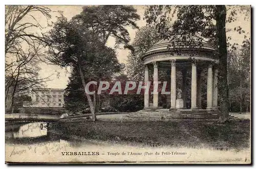 Versailles Ansichtskarte AK Temple de l&#39amour (parc du petit Trianon)