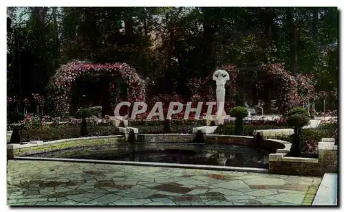 Bourges Cartes postales Jardin des pres Fichaux La fontaine du Dieu Pan