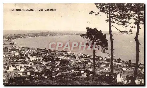 Golfe Juan Cartes postales Vue generale