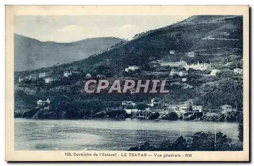 Corniche de l&#39Esterel Ansichtskarte AK Le Trayas Vue generale