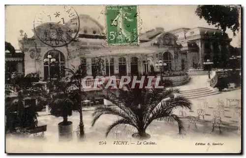 Vichy Cartes postales Le casino