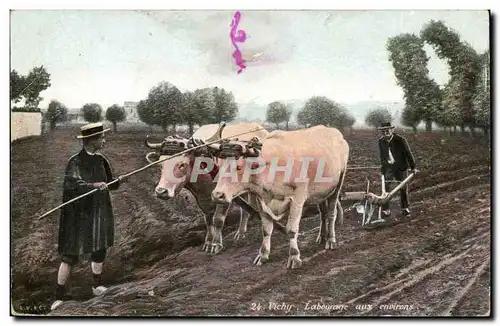 Vichy Ansichtskarte AK Labourage aux environs