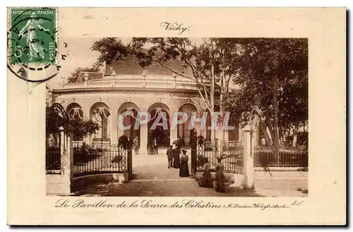 Vichy Cartes postales Le pavillon de la source des Celestins