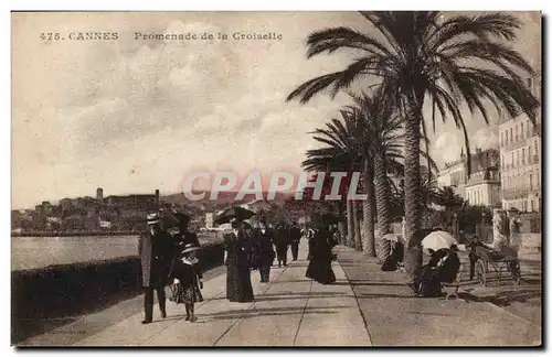 Cannes Cartes postales promenade de la croisette