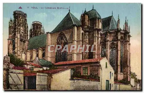 Toul Cartes postales La cathedrale St Etienne