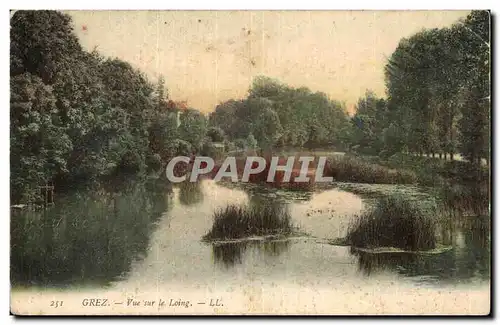 Grez Cartes postales Vue sur le Loing