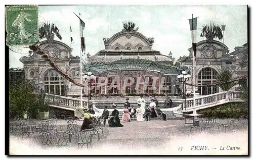 Vichy Cartes postales Le casino