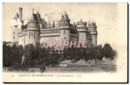 Chateau de Pierrefonds Ansichtskarte AK le cote Nord Est